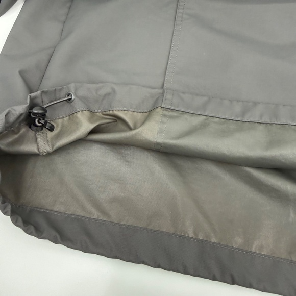 Hawaiis Finest Jacket Men XL Gray Pullover 1/2 Zip Hooded Windbreaker Bungee - Picture 10 of 15